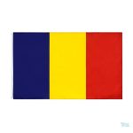 Grand drapeau Roumanie en polyester
