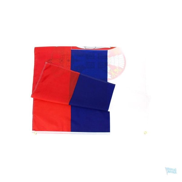 Drapeau de la Serbie, parfait pour les manifestations