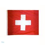 Drapeau Suisse carré grand format
