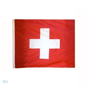 Drapeau Suisse carré grand format