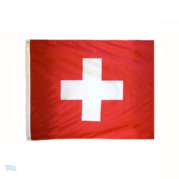 Drapeau Suisse carré grand format