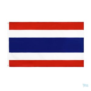Grand drapeau de la Thaïlande en tissu résistant