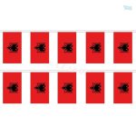 Guirlande drapeau Albanie