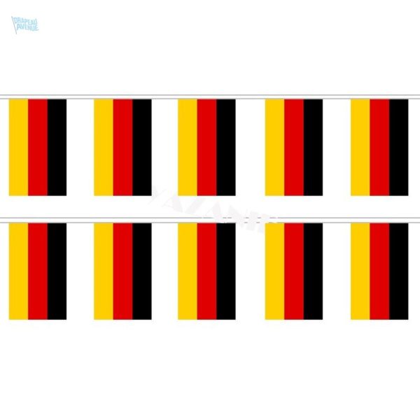 Guirlande drapeau Allemagne décorative pour événements festifs
