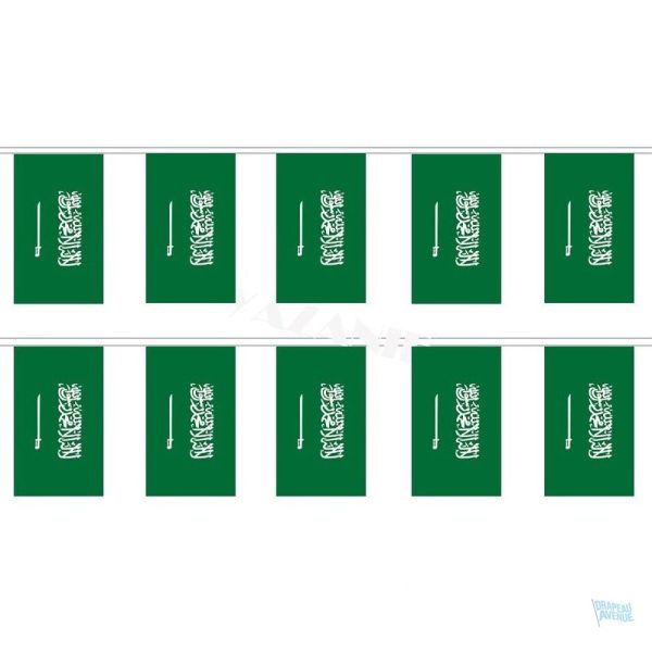 Guirlande drapeau Arabie Saoudite