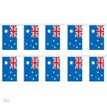 Guirlande drapeau Australie décorative pour événements festifs