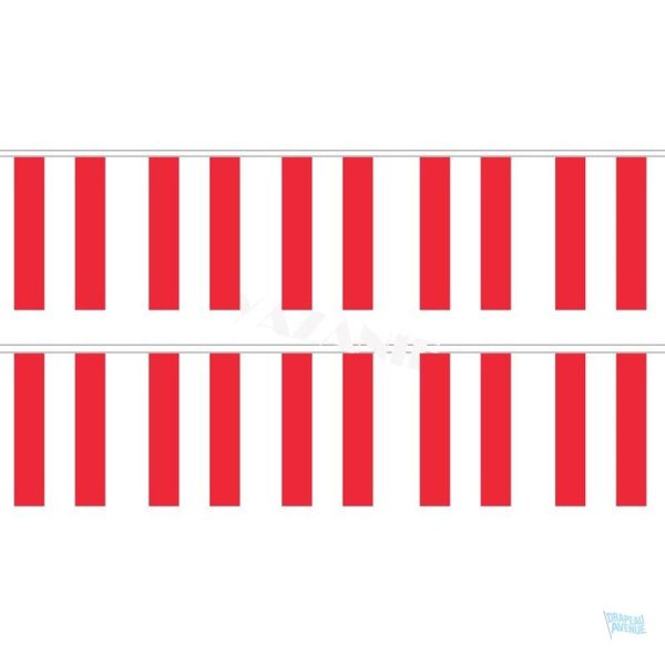 Guirlande drapeau Autriche pour décoration festive