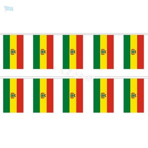 Guirlande drapeau Bolivie pour décoration festive