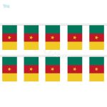 Guirlande drapeau du Cameroun pour célébrations festives