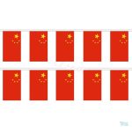 Guirlande drapeau aux couleurs de la Chine