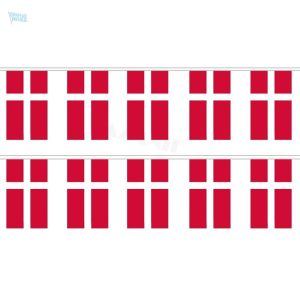Guirlande drapeau du Danemark