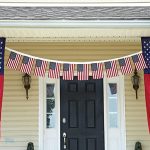 Guirlande patriotique aux couleurs des États-Unis