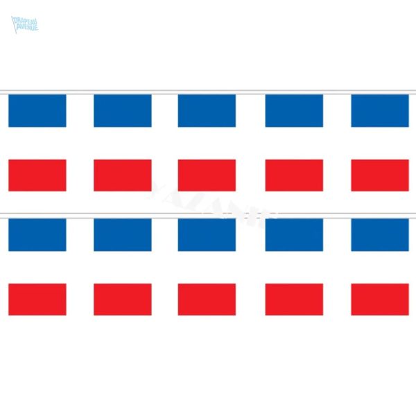 Guirlande drapeau France pour événements festifs