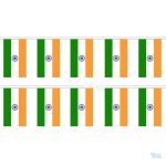 Guirlande drapeau Indien décorative pour événements festifs