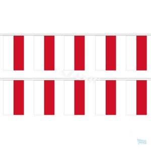 Guirlande drapeau Indonésie décorative