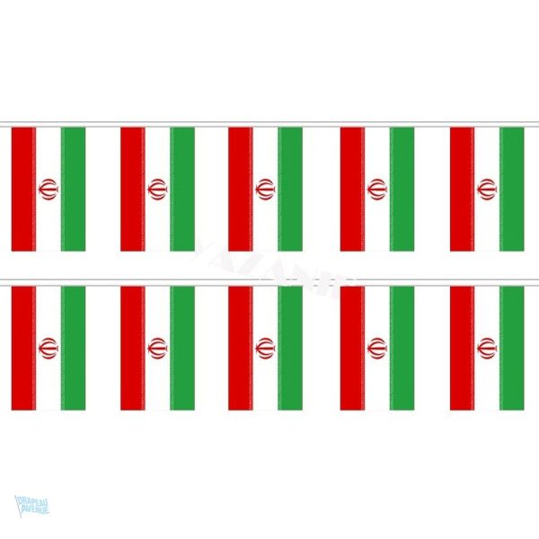 Guirlande drapeau Iran