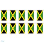 Guirlande drapeau Jamaïque décorative pour événements festifs