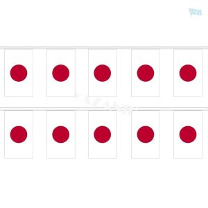 Guirlande drapeau Japon pour décoration festive