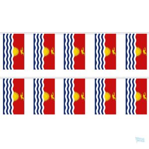 Guirlande drapeau Kiribati décorative pour événements festifs