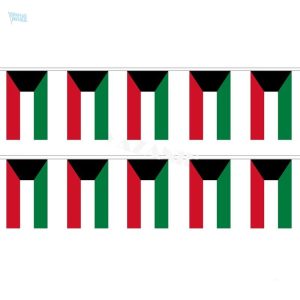 Guirlande drapeau Koweït décorative pour événements