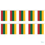 Guirlande de drapeaux Lituanie colorée et festive