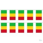 Guirlande drapeau Mali colorée pour décoration festive