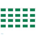 Guirlande drapeau Nigeria décorative pour événements