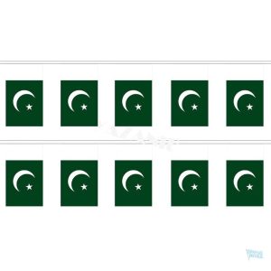Guirlande drapeau Pakistan pour décoration festive