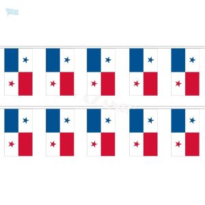 Guirlande drapeau Panama décorative colorée