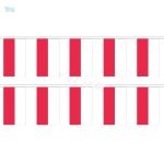Guirlande drapeau aux couleurs de la Pologne