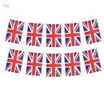 Guirlande drapeau Royaume-Uni décorative pour événements
