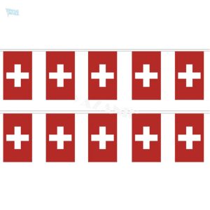 Guirlande drapeau Suisse