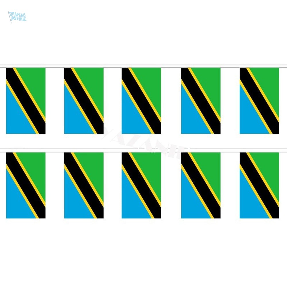 Guirlandes drapeaux