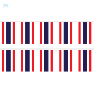 Guirlande drapeau Thaïlande colorée pour décoration festive