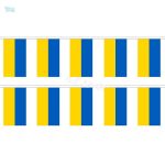 Guirlande drapeau Ukraine pour décoration festive