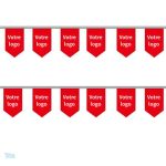 Guirlande de drapeaux sur mesure pour événements spéciaux