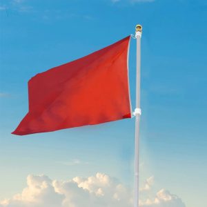 Hampe pour drapeau, accessoire pratique et durable