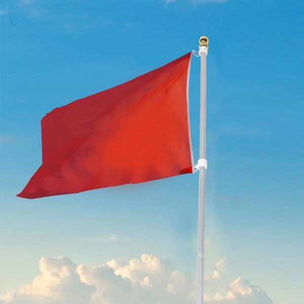 Hampe pour drapeau, accessoire pratique et durable