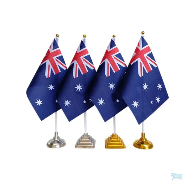 Drapeaux de table Australie en lot
