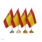 Drapeaux de table Espagne, lot décoratif pour événements