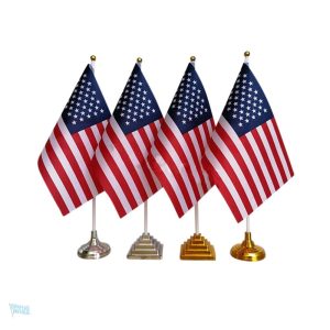 Drapeaux États-Unis de table pour décorations festives