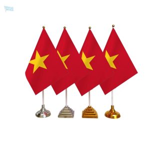 Drapeau Vietnam de table pour décorations festives