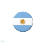 Magnet drapeau Argentine, accessoire décoratif coloré