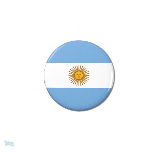 Magnet drapeau Argentine, accessoire décoratif coloré