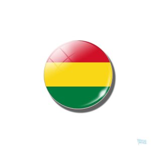 Magnet drapeau Bolivie, symbole national coloré