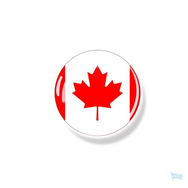 Magnet drapeau Canada, accessoire décoratif emblématique