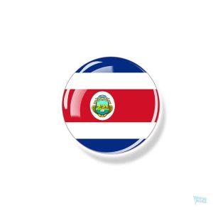 Magnet drapeau Costa Rica, symbole national