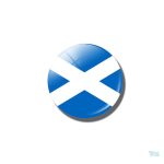 Magnet drapeau Écosse, symbole de la culture écossaise