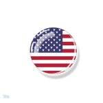 Magnet drapeau des États-Unis, décoration patriotique