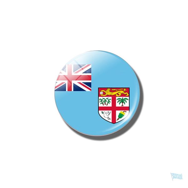 Magnet drapeau Fidji, accessoire décoratif coloré